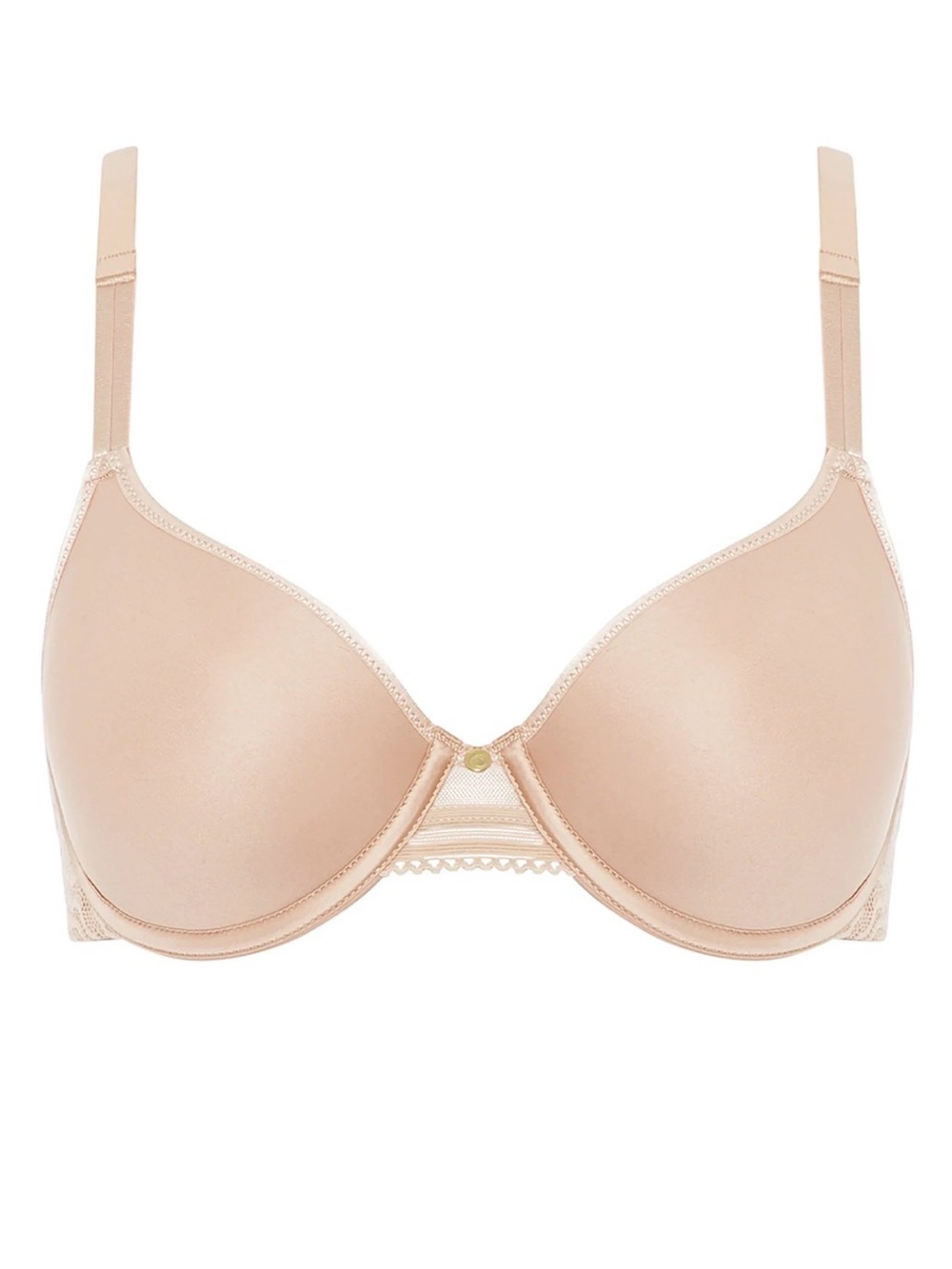 Chantelle C Jolie Moulded Convertible Bra 32C Nude✨
